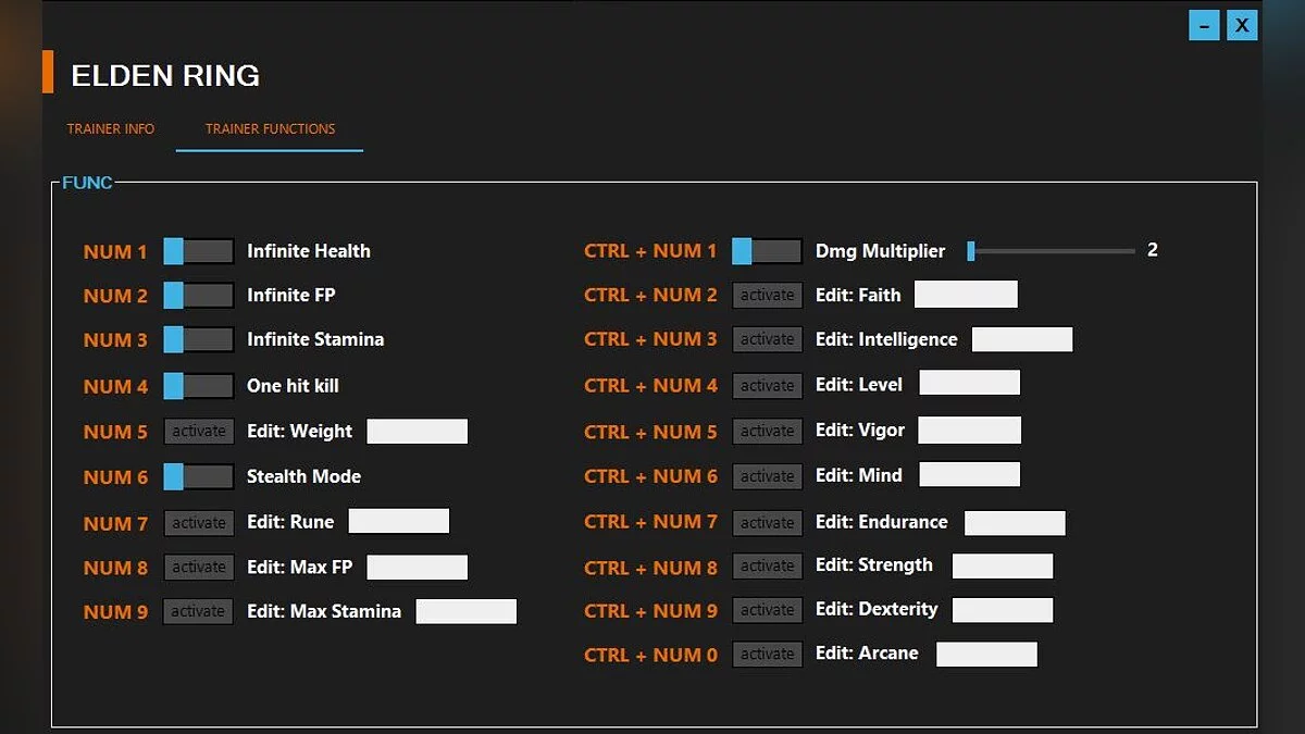 Elden Ring — Трейнер (+19) [v1.04.1]