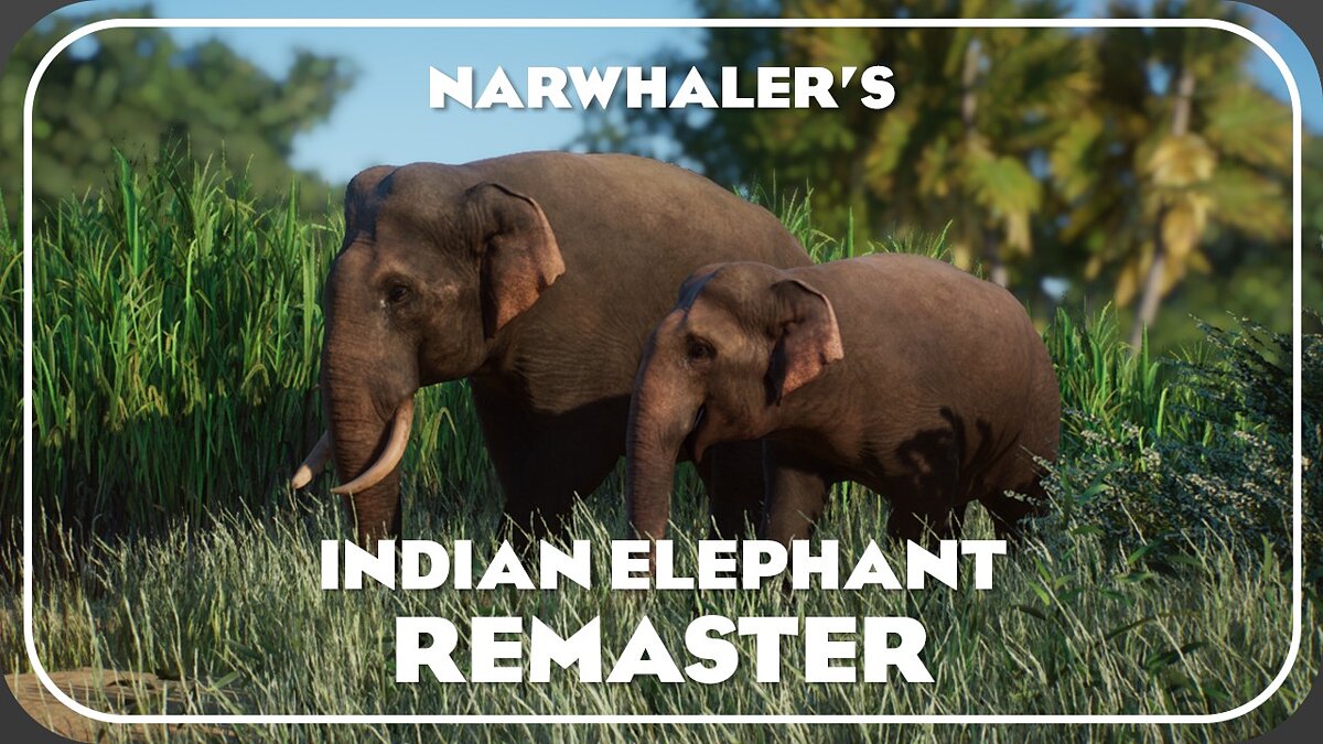 Planet Zoo — Ремастер индийского слона