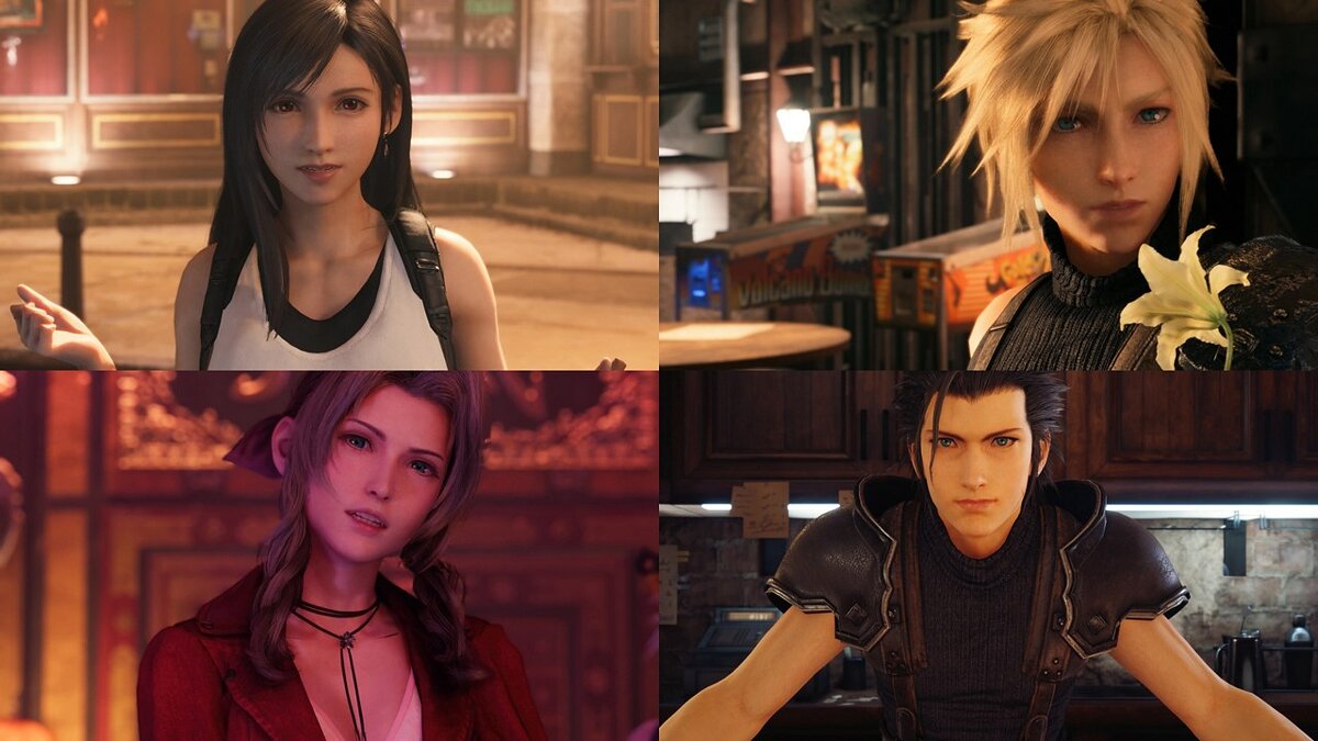 Final Fantasy VII Remake — Персонажи меняются местами