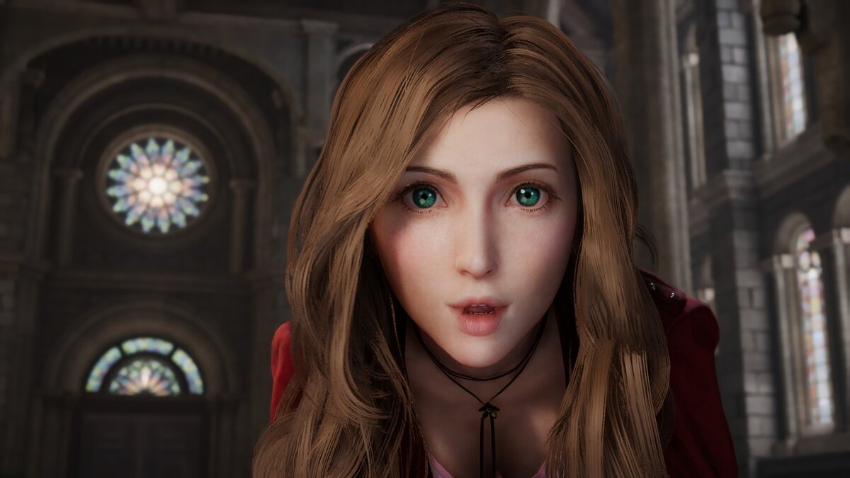 Final Fantasy VII Remake — Айрис с длинными волосами