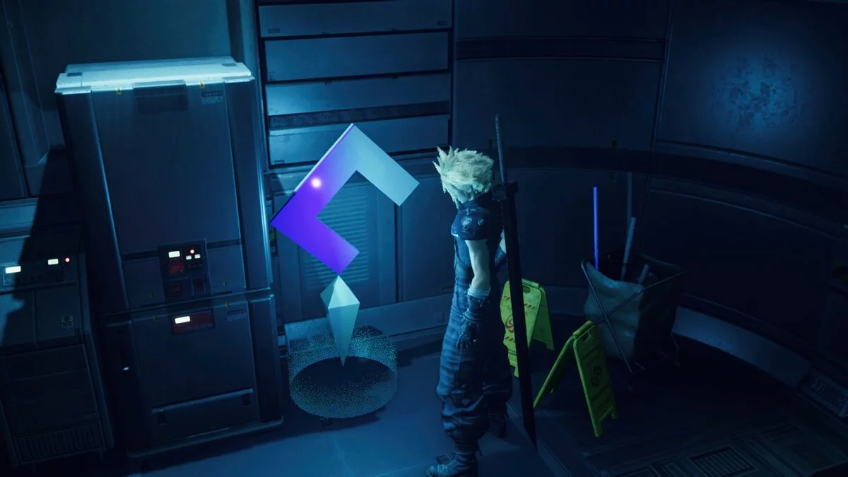 Final Fantasy VII Remake — Классическая точка сохранения