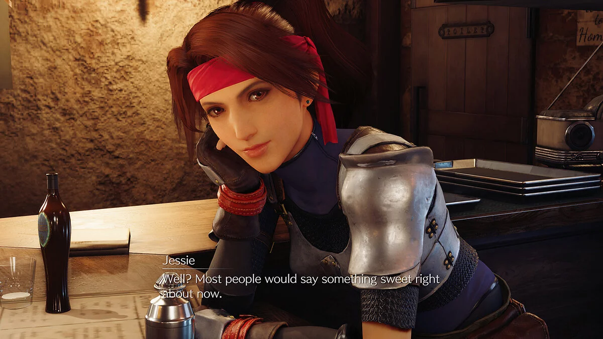 Final Fantasy VII Remake — Полностью играбельная Джесси