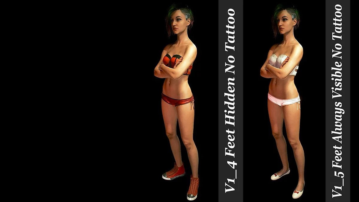 Cyberpunk 2077 — Коррекция тела Джуди