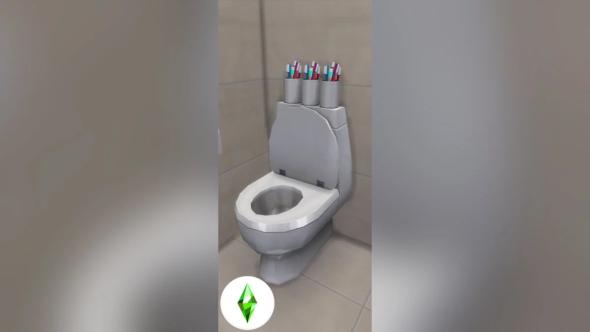 The Sims 4 — Улучшенные унитазы