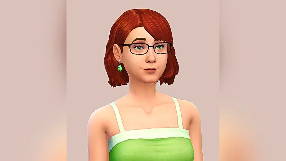 The Sims 4 — Серьги Among Us