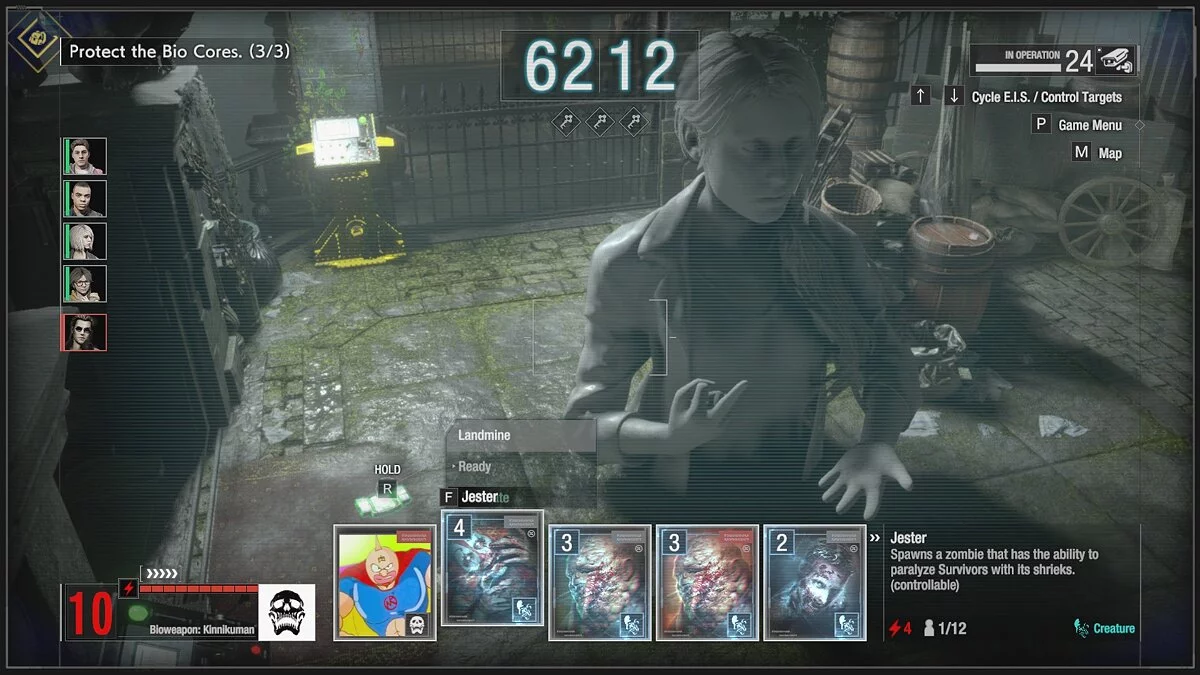 Resident Evil: Resistance — Статуи Аннет