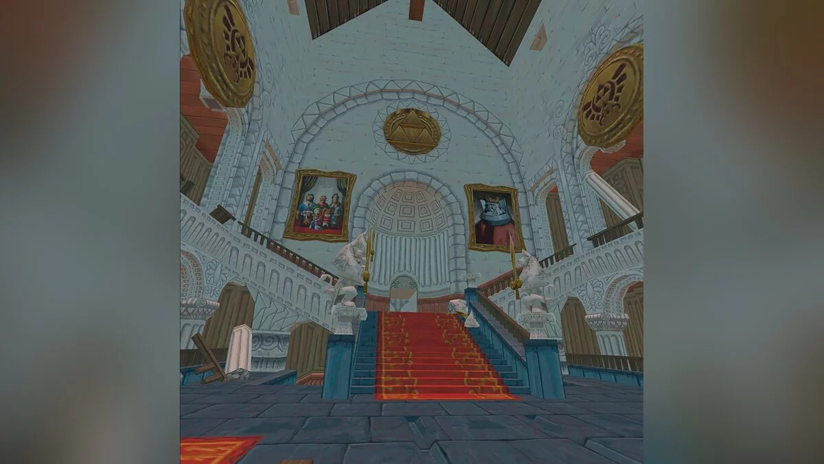 Blade and Sorcery — Интерьер замка Хайрул