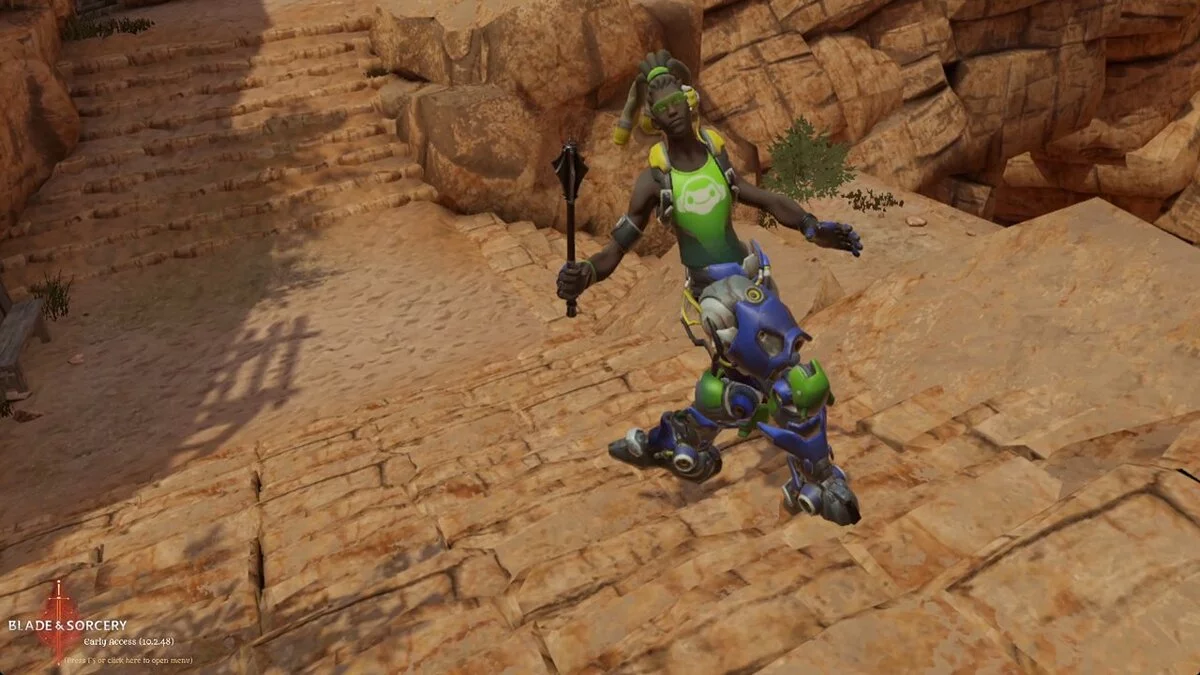 Blade and Sorcery — Большой набор персонажей из игры Overwatch