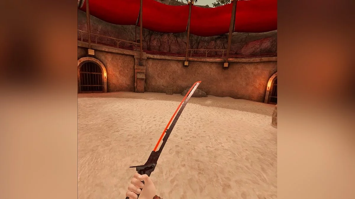 Blade and Sorcery — Термальная катана (Cyberpunk 2077)