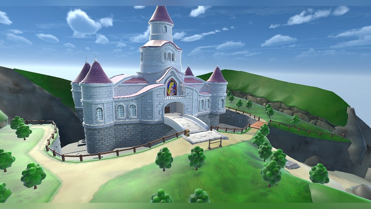 Blade and Sorcery — Замок принцессы из Super Mario 64