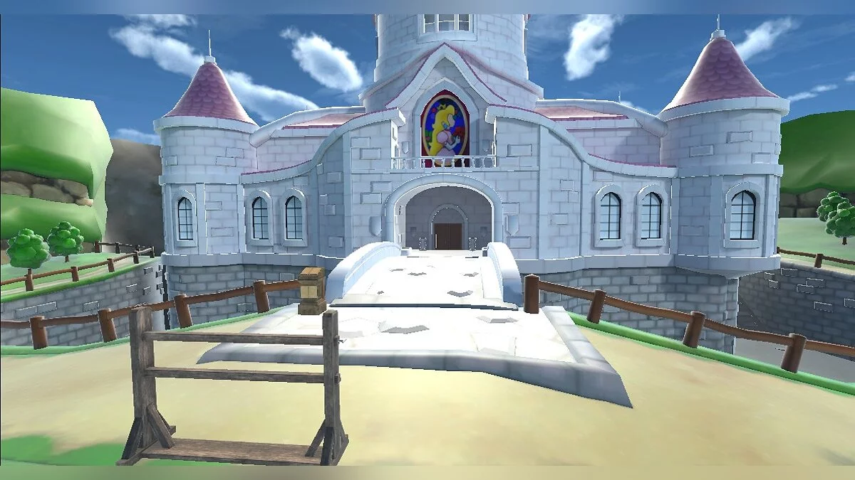 Blade and Sorcery — Замок принцессы из Super Mario 64