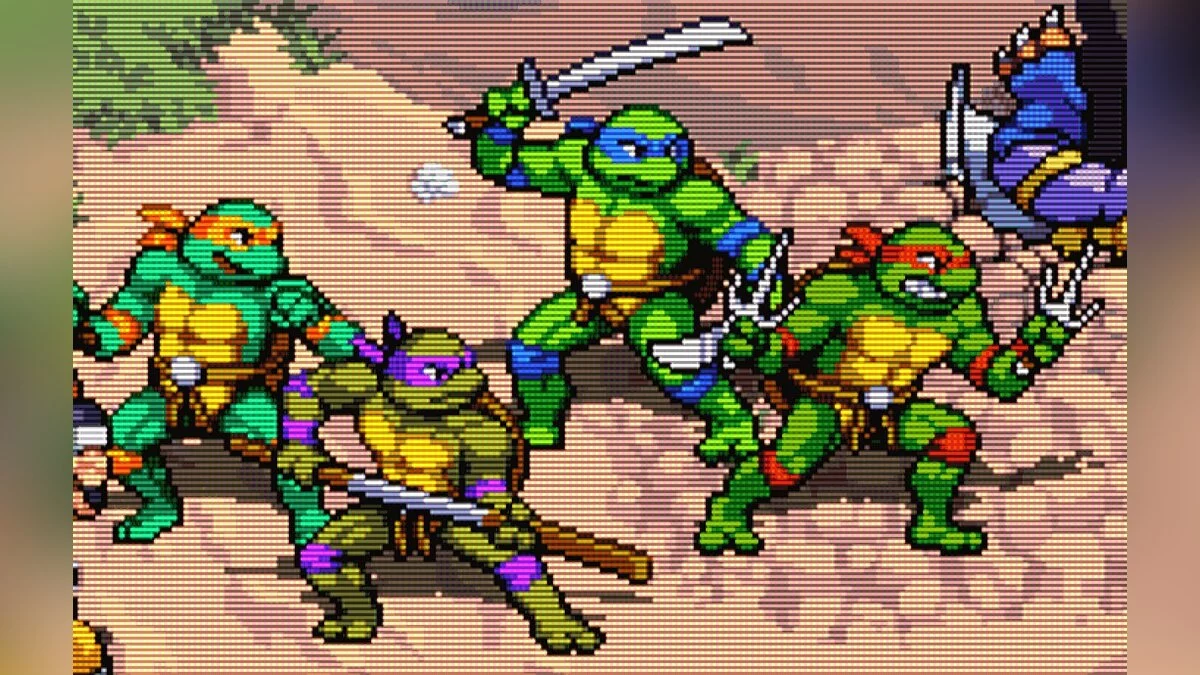 Teenage Mutant Ninja Turtles: Shredder&#039;s Revenge — Комиксовые цвета
