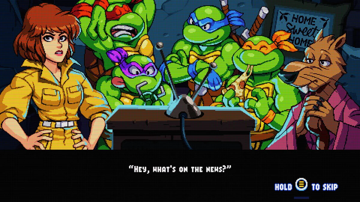 Teenage Mutant Ninja Turtles: Shredder&#039;s Revenge — Эйприл с большой грудью