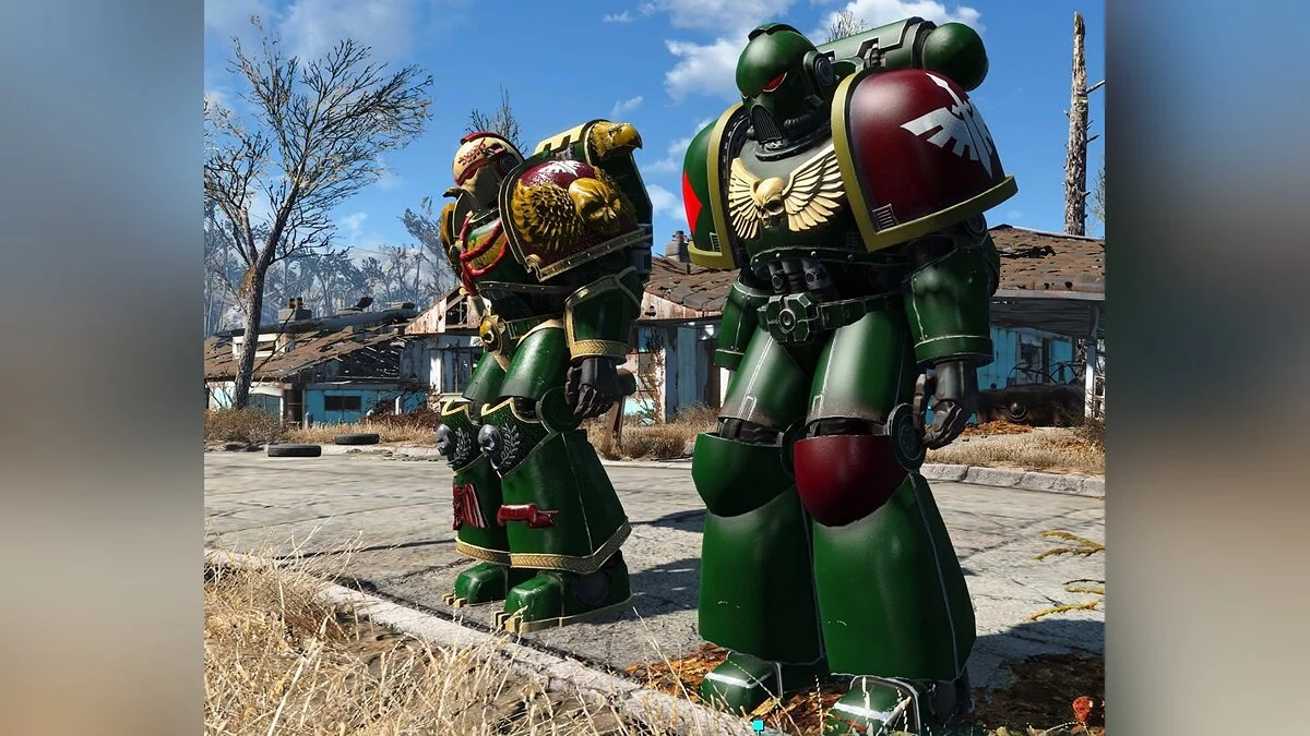 Fallout 4: Game of the Year Edition — Новая раскраска космического десантника