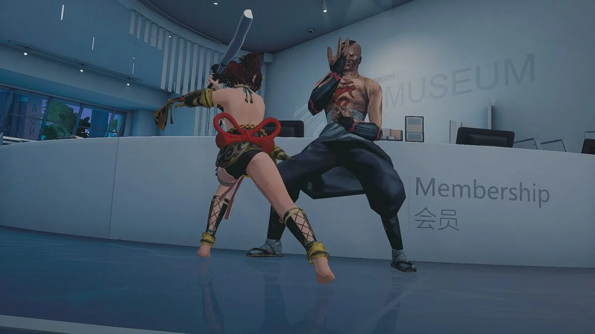 Sifu — Канна из игры Dead or Alive (с физикой)