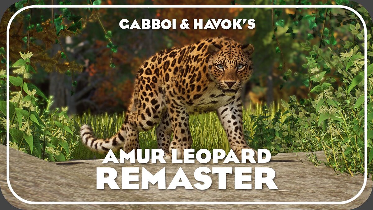 Planet Zoo — Ремастер дальневосточного леопарда