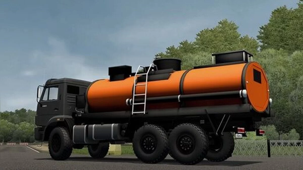 City Car Driving — КамАЗ 43118 6×6 v2.0