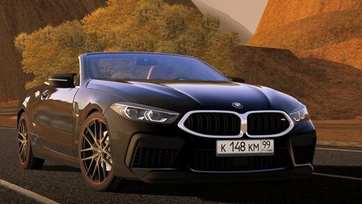 City Car Driving — BMW M8 Cabrio