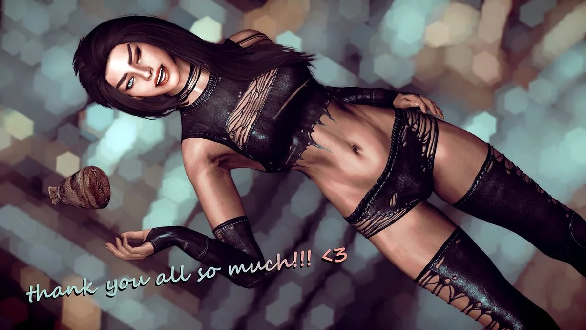 The Elder Scrolls 5: Skyrim Legendary Edition — Женская легкая кожаная броня