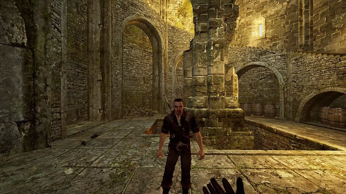 The Witcher — Witcher in Virtual Reality — пролог в VR-режиме