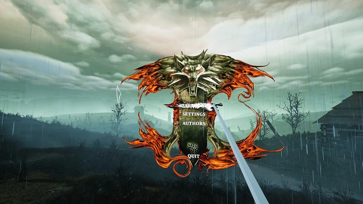 The Witcher — Witcher in Virtual Reality — пролог в VR-режиме