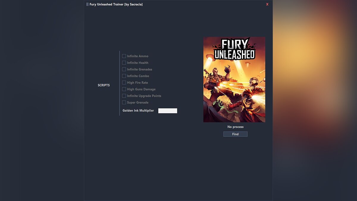 Fury Unleashed — Трейнер (+9) [UPD: 12.07.2022]