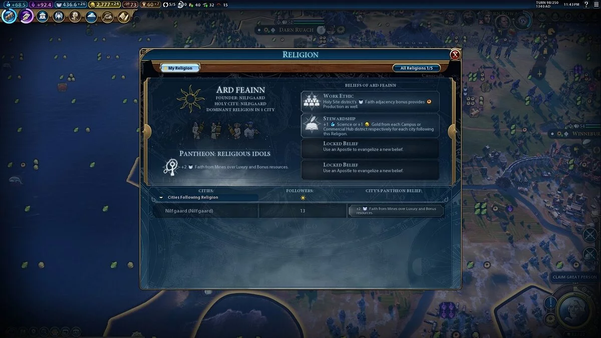 Sid Meier's Civilization 6 — Нильфгаард