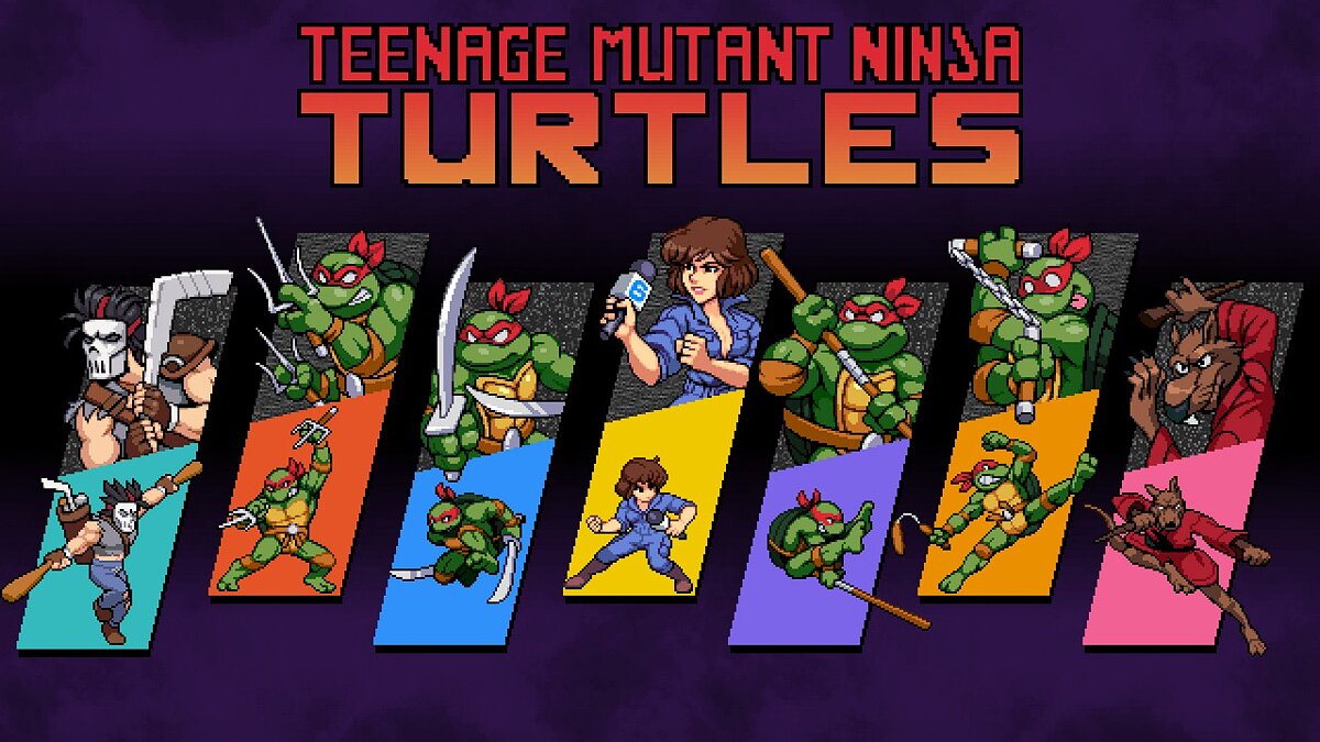 Teenage Mutant Ninja Turtles: Shredder&#039;s Revenge — Цвета черепах от Mirage Studios