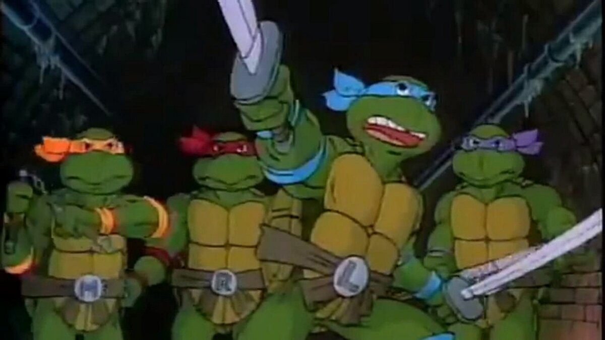 Teenage Mutant Ninja Turtles: Shredder&#039;s Revenge — Вступление из мультфильма 1987 года
