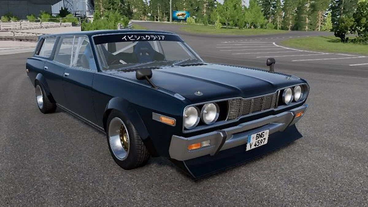 BeamNG.drive — 1976 Ibishu Claria V1.0.1