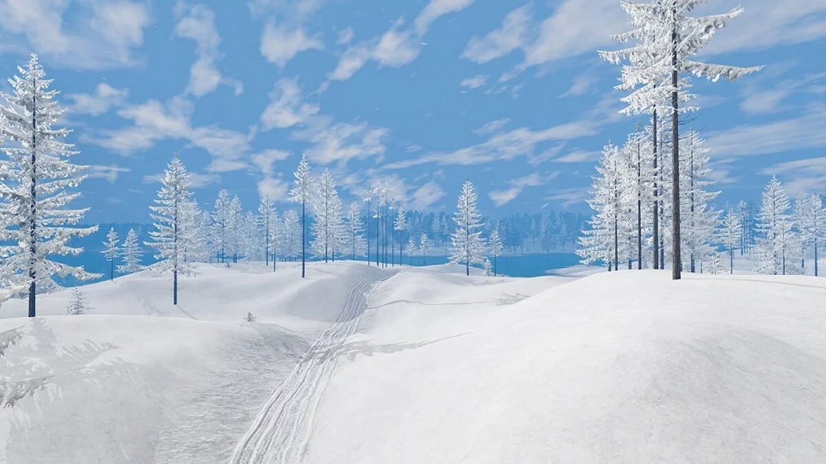 BeamNG.drive — Snowy and Icy Off-Road 1.1