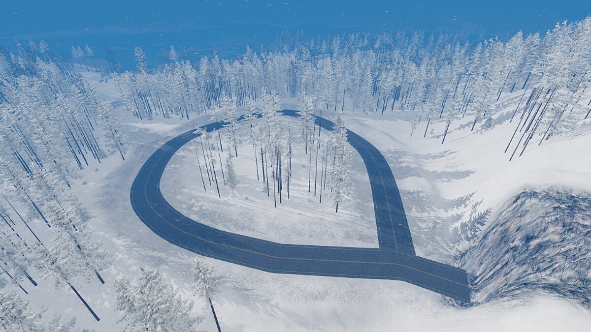 BeamNG.drive — Snowy and Icy Off-Road 1.1