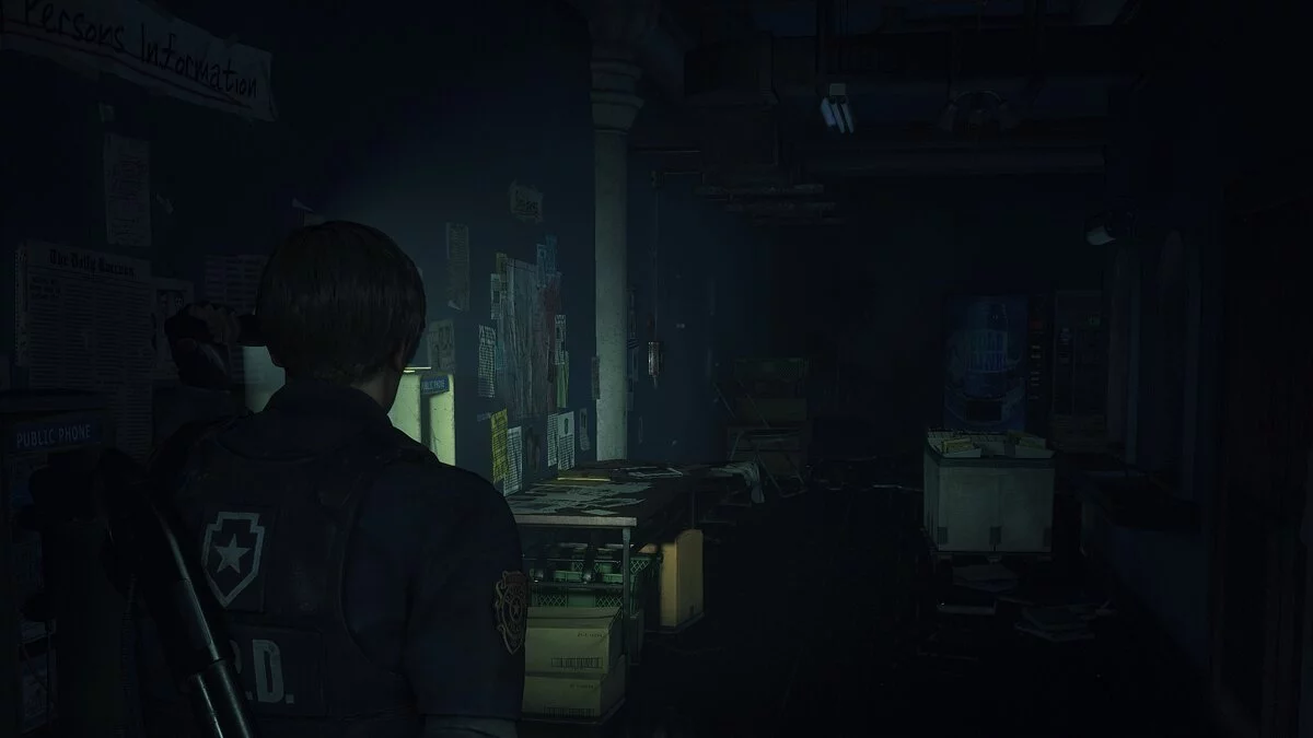 Resident Evil 2 — Насыщенный черный