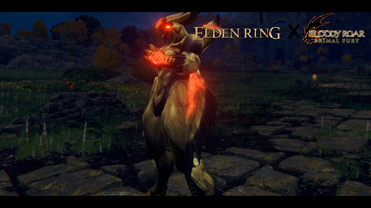 Elden Ring — Феникс из игры Bloody roar