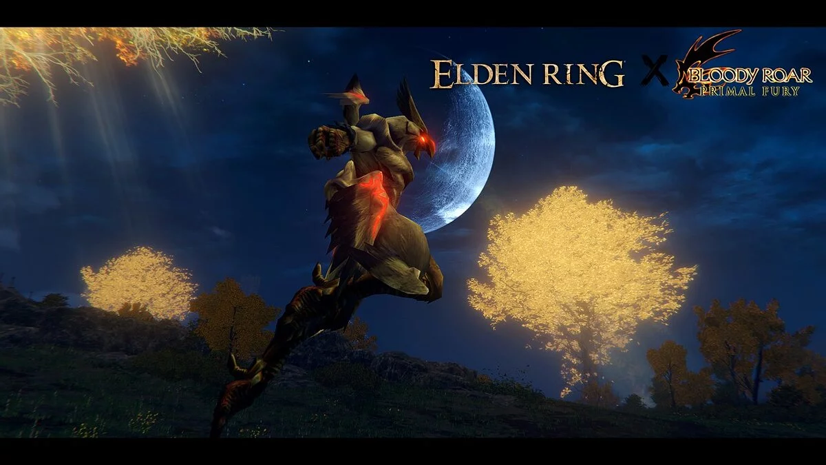 Elden Ring — Феникс из игры Bloody roar
