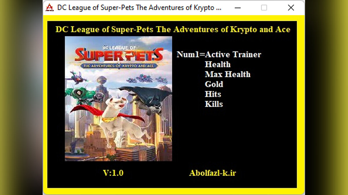 DC League of Super-Pets: The Adventures of Krypto and Ace — Трейнер (+5) [1.0]