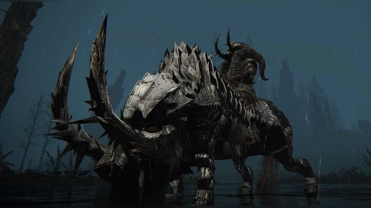 Elden Ring — Клыкастый вепрь из игры Dark Souls 1