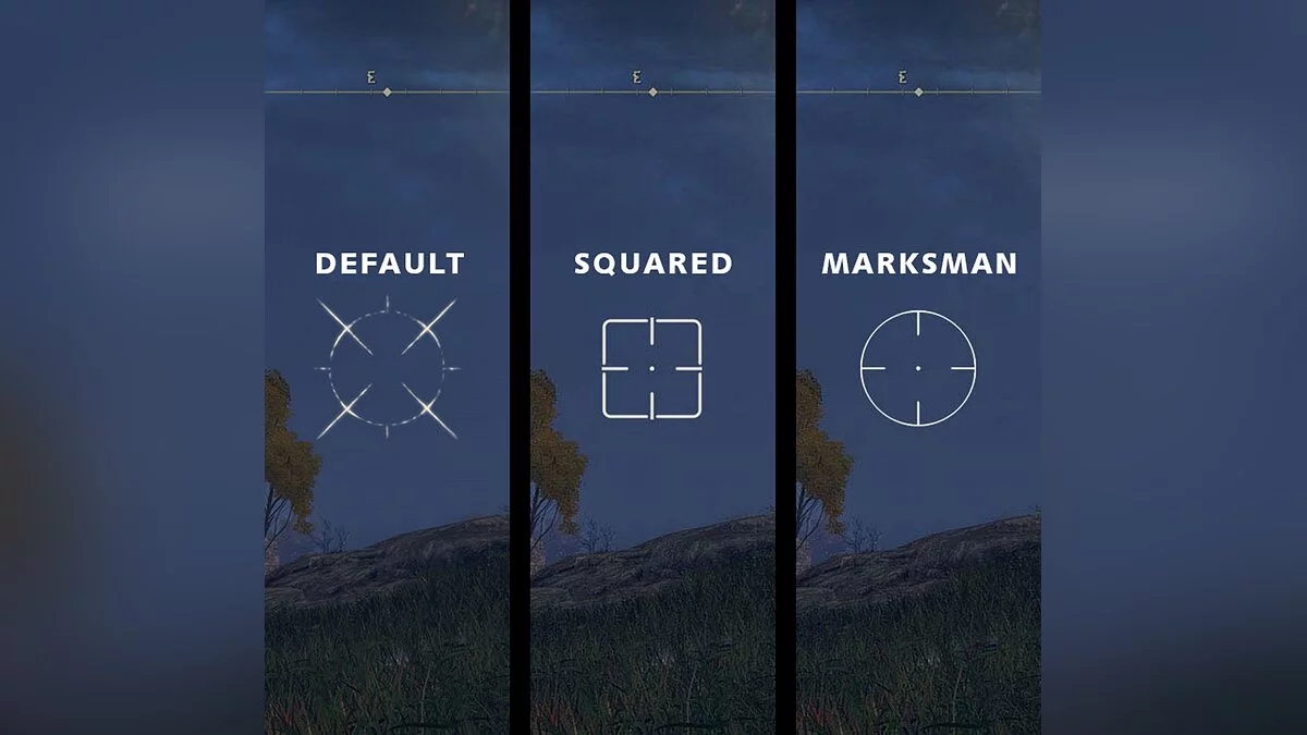 Elden Ring — Альтернативное перекрестие прицела
