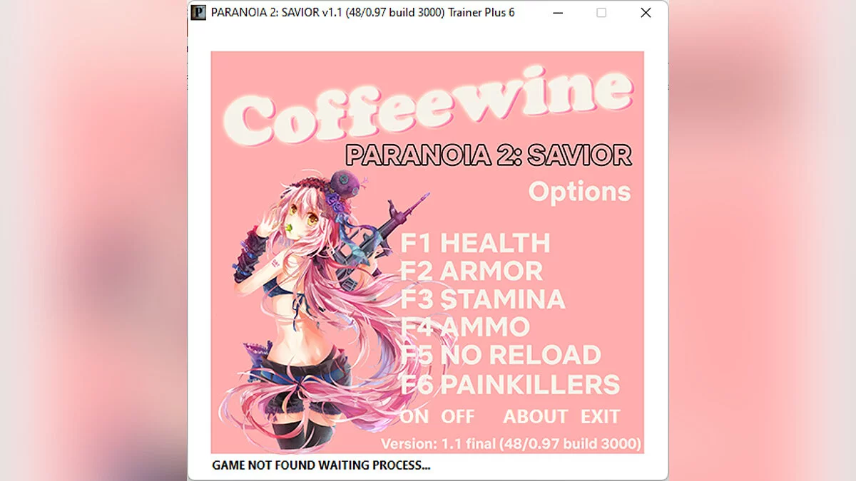 Трейнер (+6) [1.1 [48/0.97 Build 3000]]