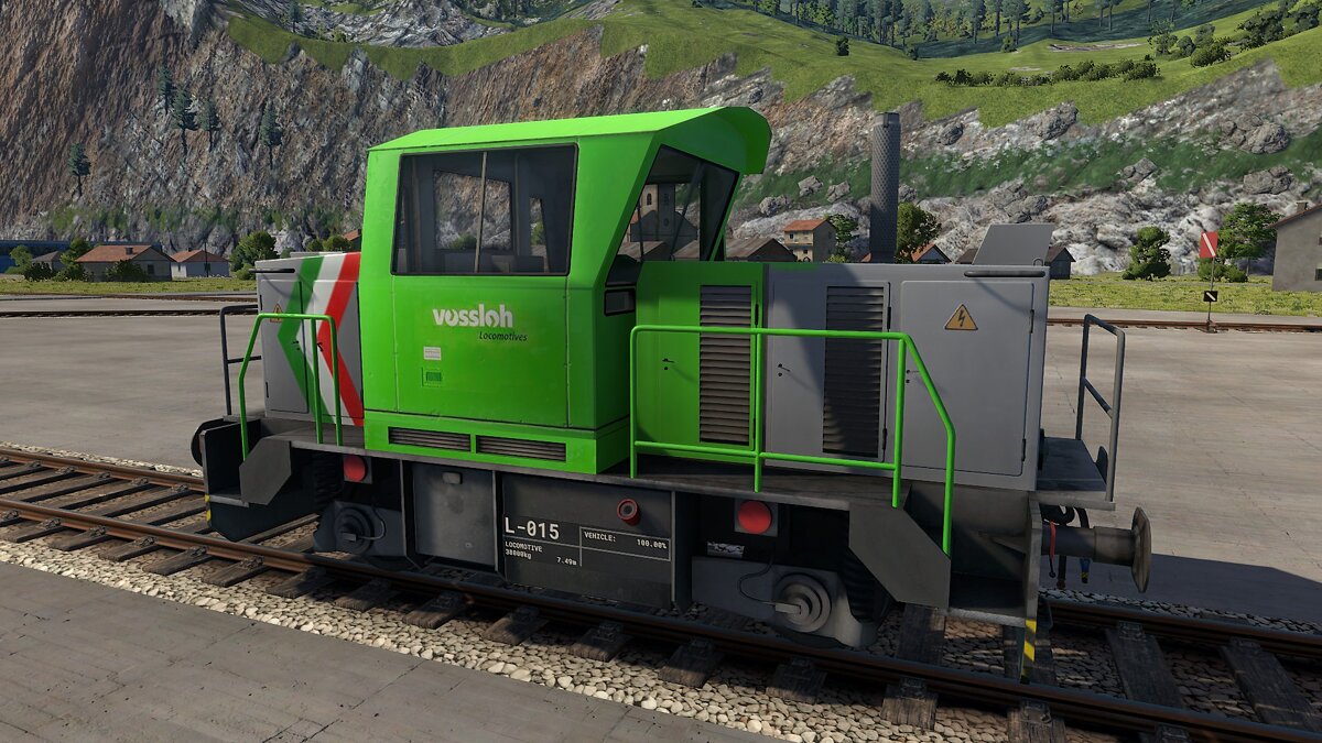 Derail Valley — Раскраска Vossloh для локомотива DE2