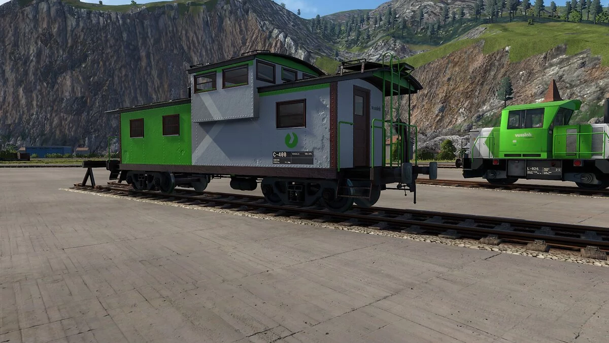 Derail Valley — Раскраска Vossloh для камбуза