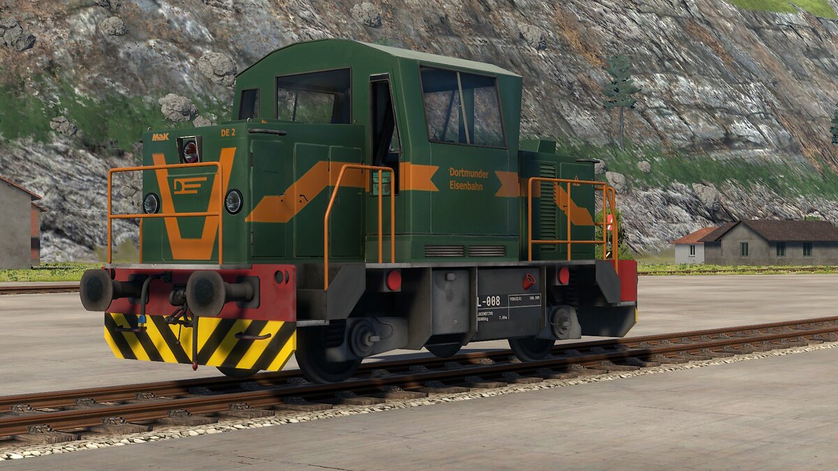 Derail Valley — Раскраска Dortmunder Eisenbahn для DE-2