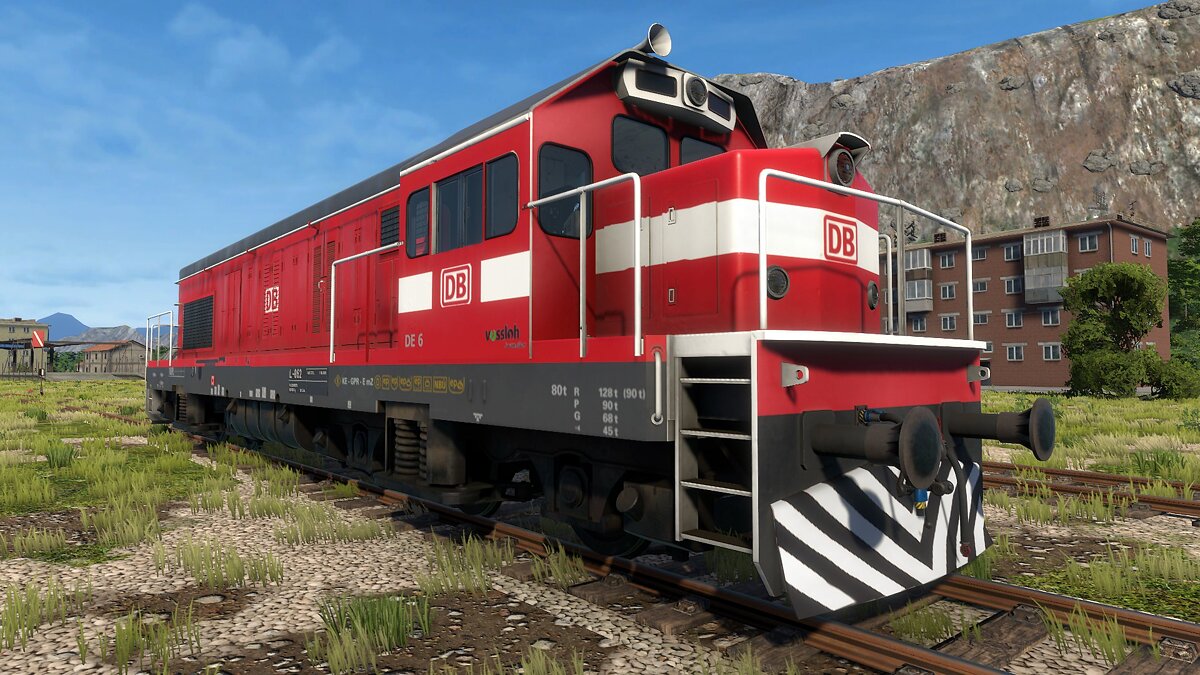 Derail Valley — Раскраска DB для локомотива ДЭ-6