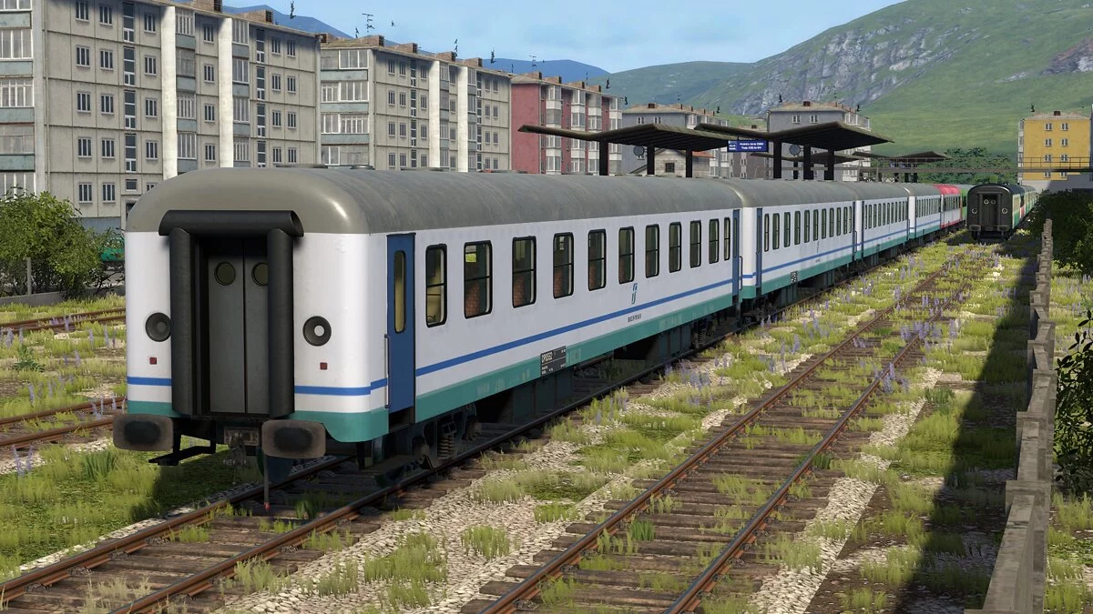 Derail Valley — Раскраска пассажирских вагонов в стиле Trenitalia