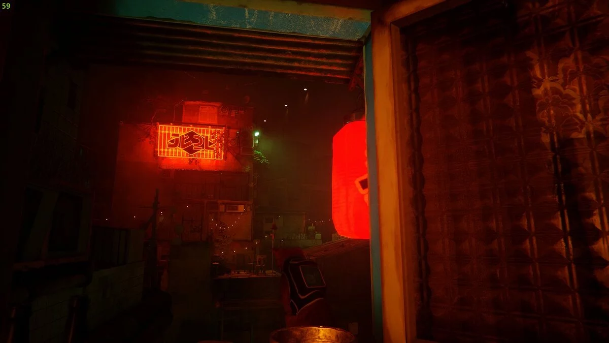 Stray — Реалистичные цвета киберпанка