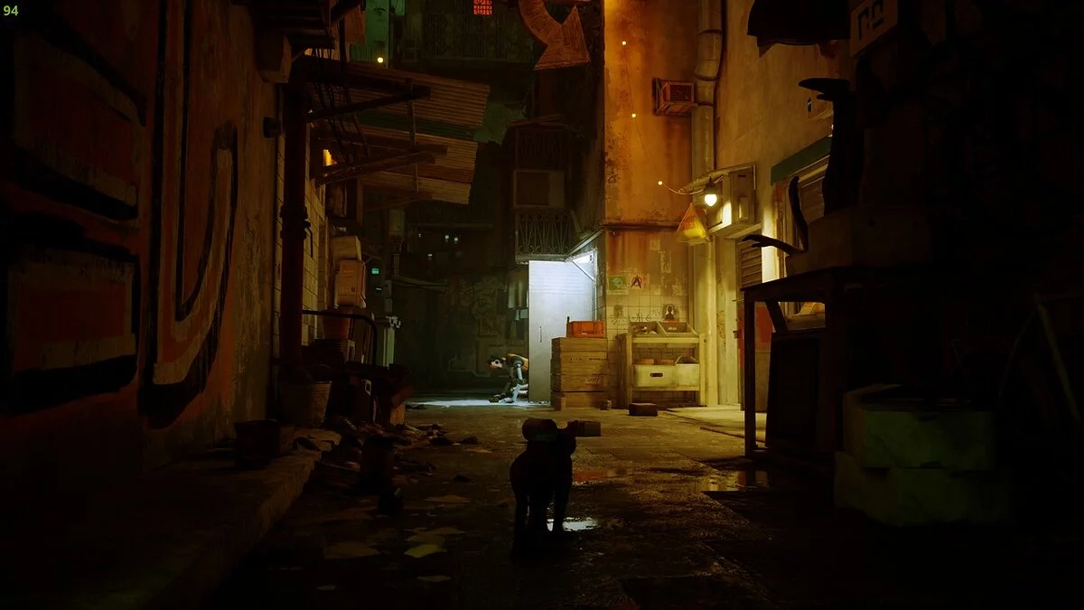 Stray — Кинематографический решейд