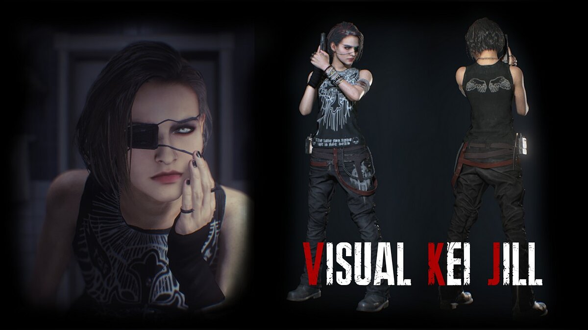 Resident Evil 3 — Джилл в стиле Visual kei