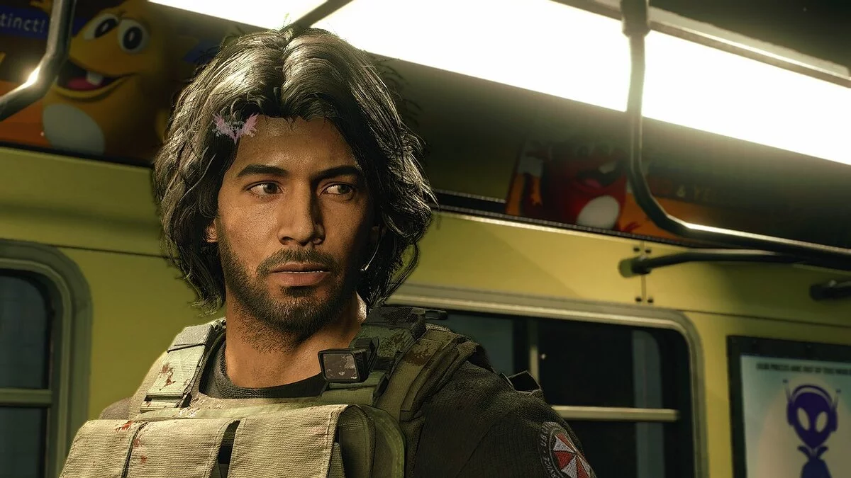 Resident Evil 3 — Прическа Карлоса с пробором