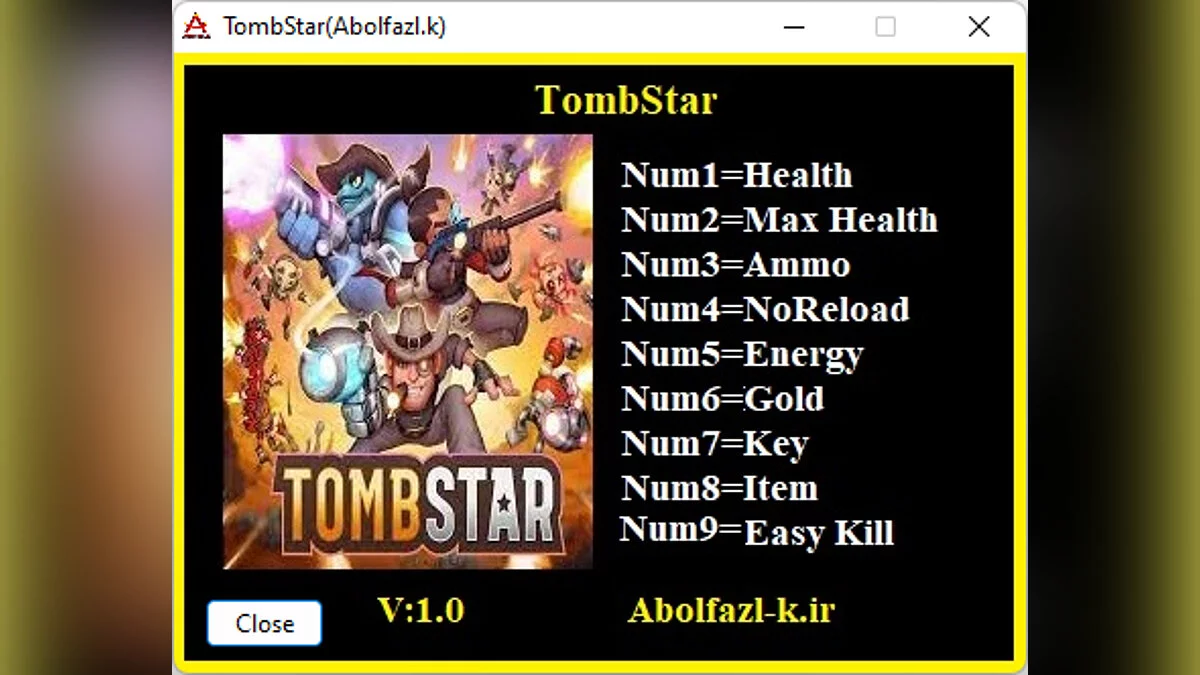 TombStar — Трейнер (+9) [1.0]