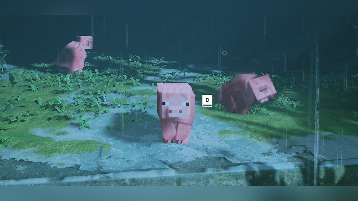 Stray — Свиньи из игры Minecraft